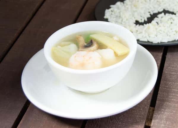 3 Flavors With Sizzling Rice Soup