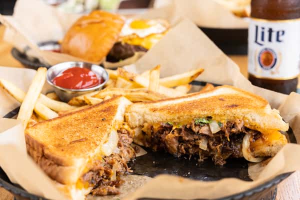 Brisket Grilled Cheese
