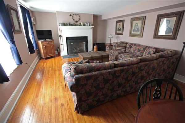 Couch in suite