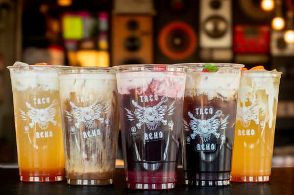 Dirty Sodas at Taco Reho