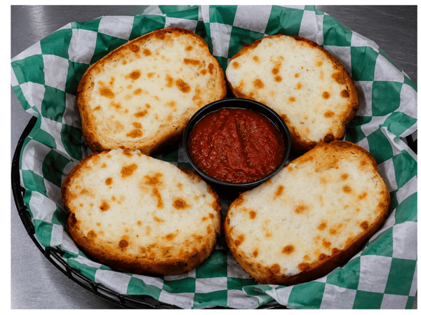 GARLIC BREAD WITH CHEESE