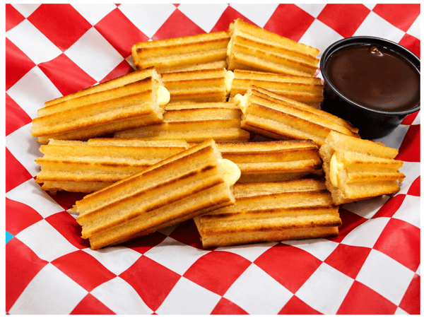 BOSTON CREAM CHURROS