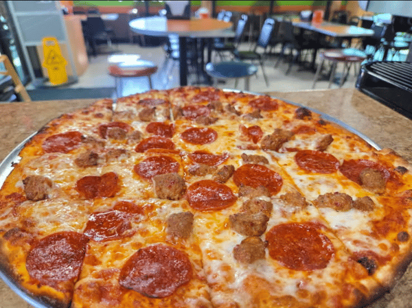 SPICY CALABRIAN PIZZA