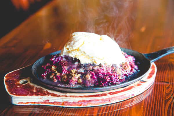 Mixed berry cobbler