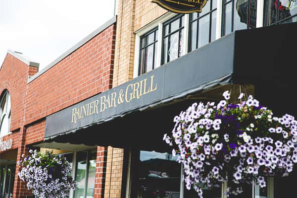 Awning at Rainier Bar & Grill