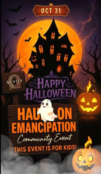 Halloween Community Flyer