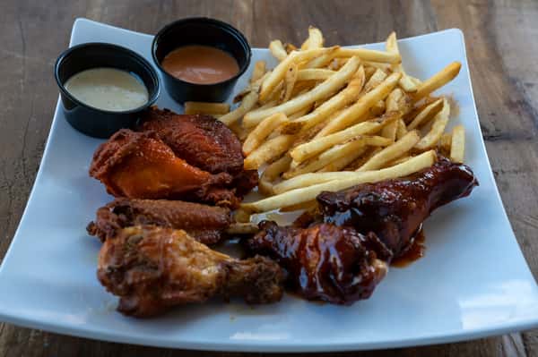 Fried Chicken Wings (6)