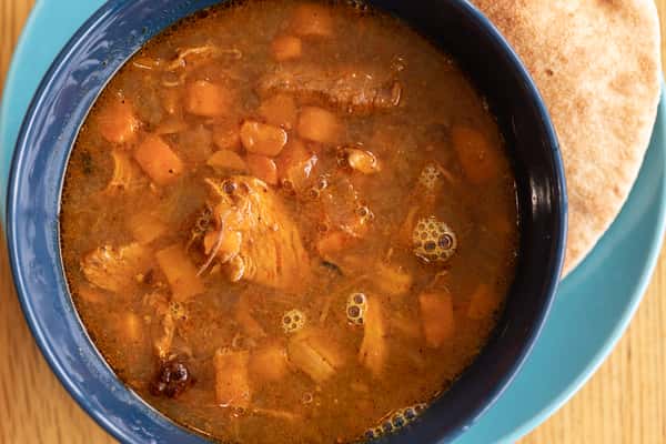 Harissa Chicken Soup