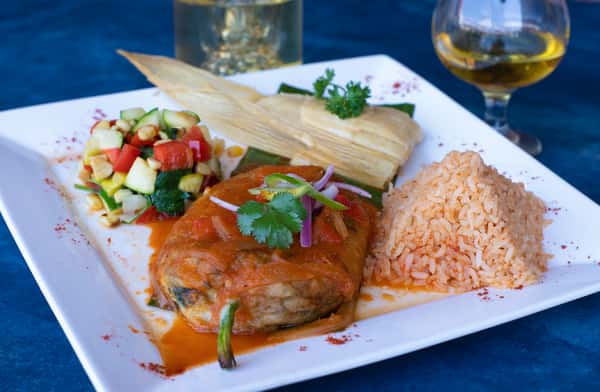 CHILE RELLENO CASERO