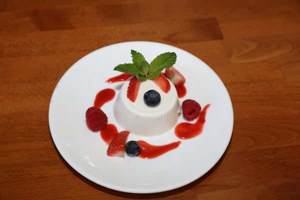 Strawberry Panna Cotta
