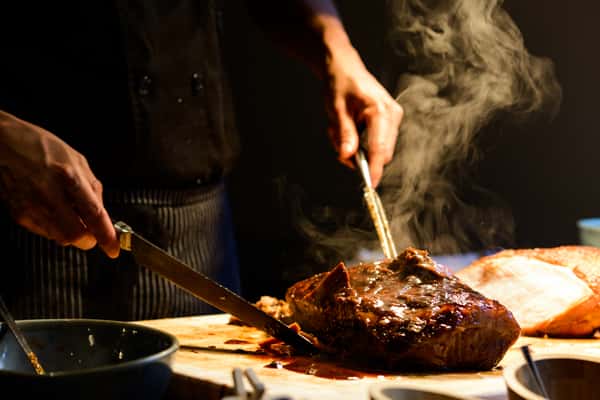buffet meat