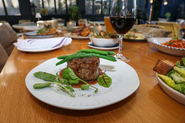 Peppercorn Crusted Filet
