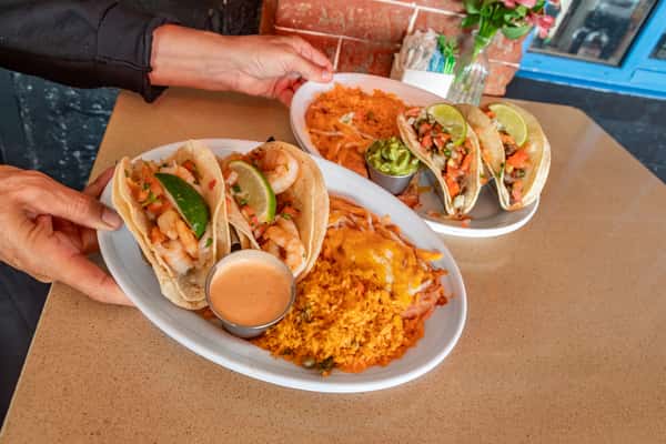 Shrimp tacos