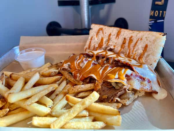 sandwiches and fries