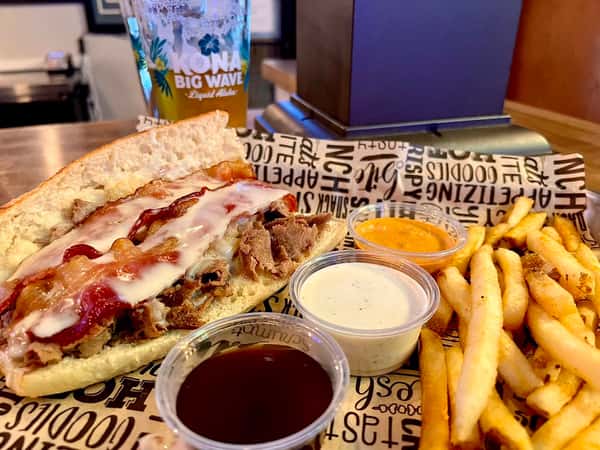 sandwiches and fries