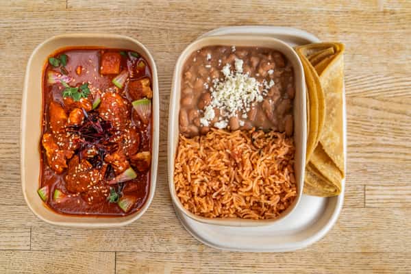 Mole Rojo Entree