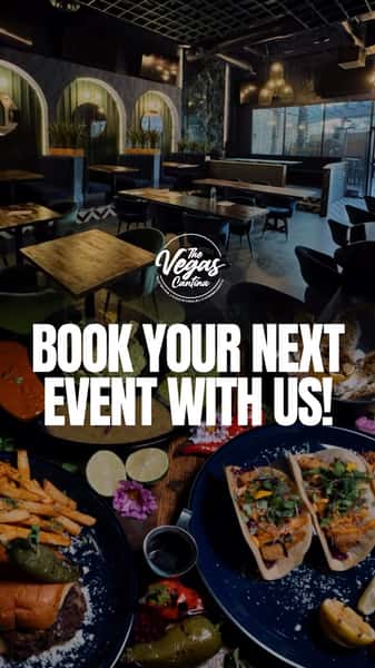 Hosting a party? Book your next event with us today!
Rent out our entire restaurant with packages starting at $3,000.
Text us today to plan your next event! 702-670-2271
#TheVegasCantina #LasVegasLocals #LasVegasLocalBusiness #lasvegasevents #vegaseventplanner