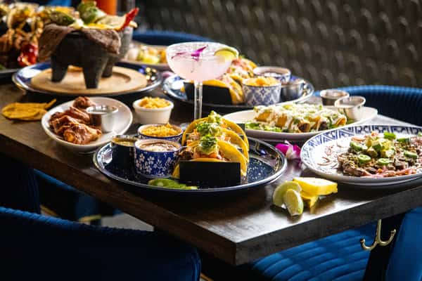table of food