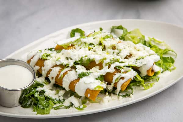 Hand Rolled Jumbo Taquitos