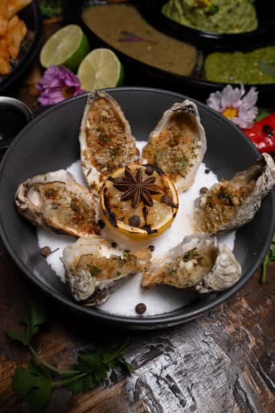 Six Oysters Oaxacafeller