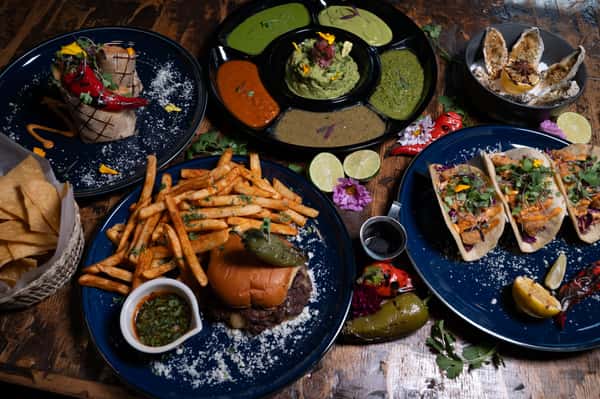 table of food