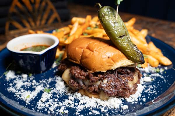 Birria Smash Burger