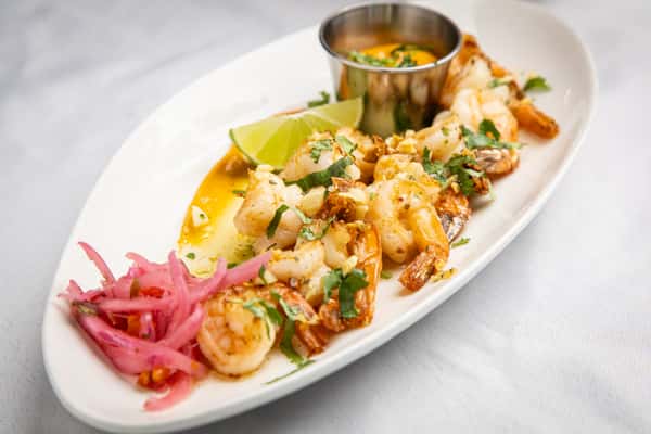 Camarones Al Mojo De Ajo 