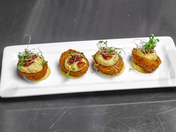Crispy Deviled Eggs
