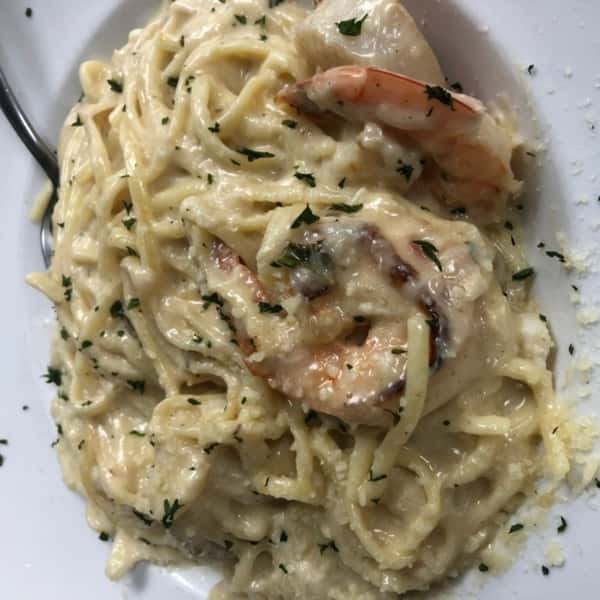 Seafood Alfredo