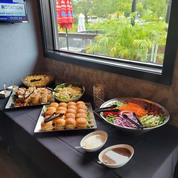 catering spread