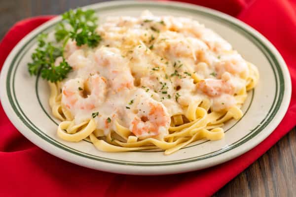 pasta with alfredo