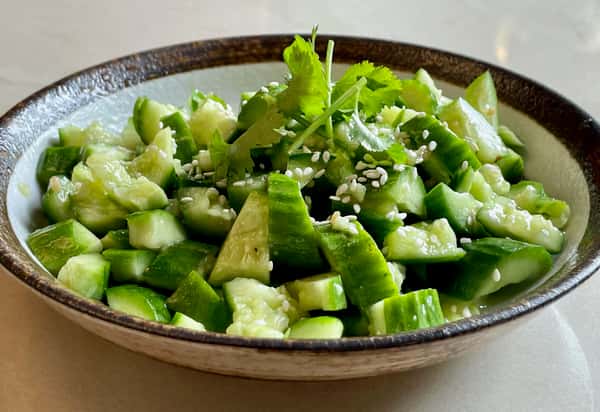 Cucumber Garlic Salad
