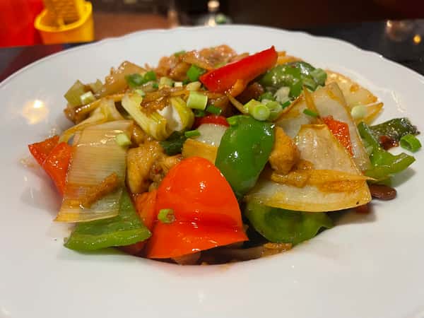 Ginger wok chicken 仔姜鸡