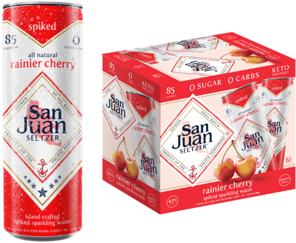 San Juan Huckleberry Spiked Seltzer