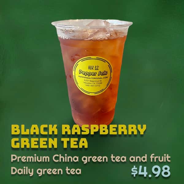 Black Raspberry Green Tea