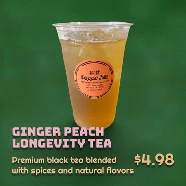 Ginger Peach Longevity Tea