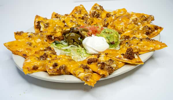 Tx Style Nachos Beef - Large