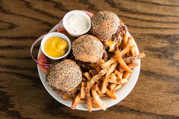 3 Mix & Match Sliders w/ Fries
