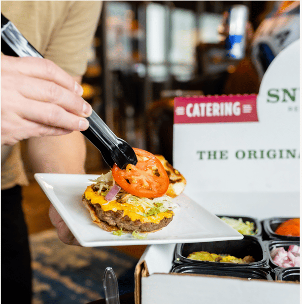 burger catering