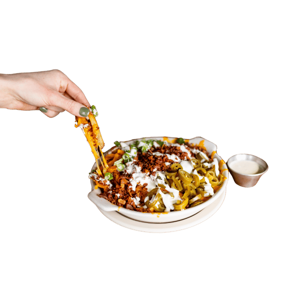 medium cheddar fry