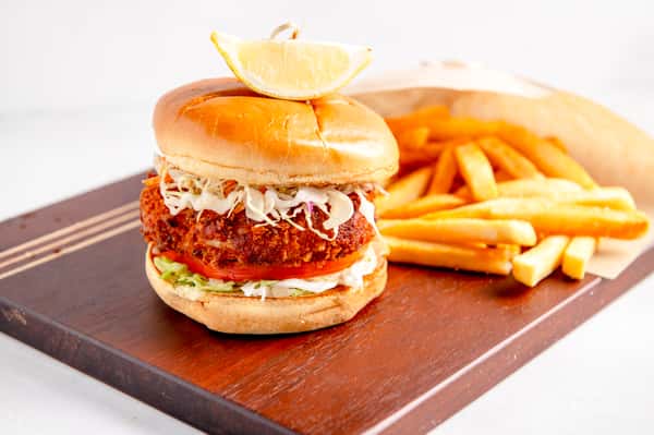 Blue Crab & Shrimp Burger