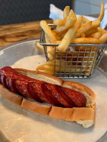 Kids Hot Dog and Fries