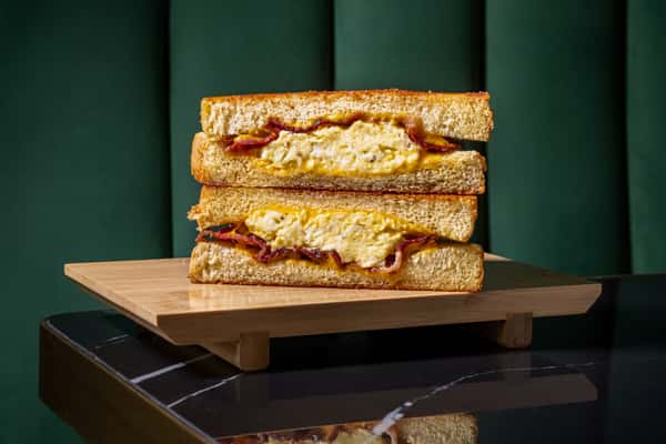 Beef Bacon Egg Cheese Sandwich