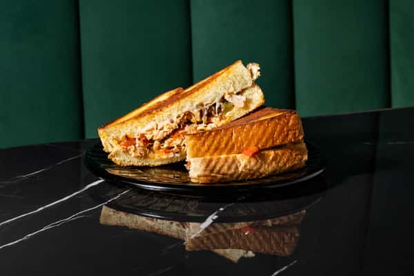Gourmet Salmon Grilled Cheese