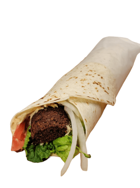 chicken kebab wrap