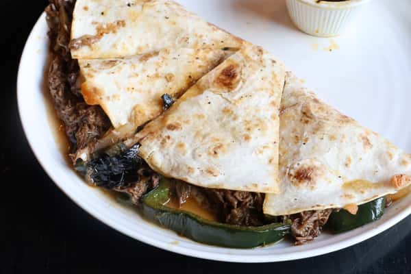 Birria Cheesesteak Quesadilla