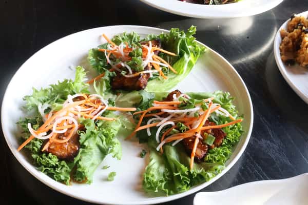 Pork Belly Lettuce Wraps