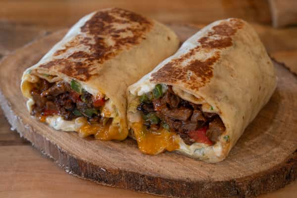 Cheesesteak Melt Wrap