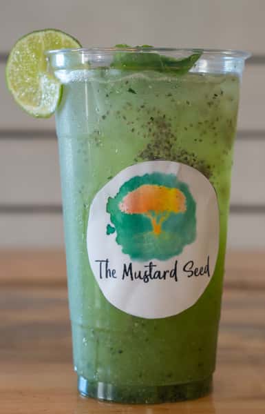 Cucumber Lime with Chia Seeds