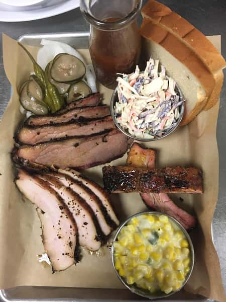 1 Meat Barbecue Plate*